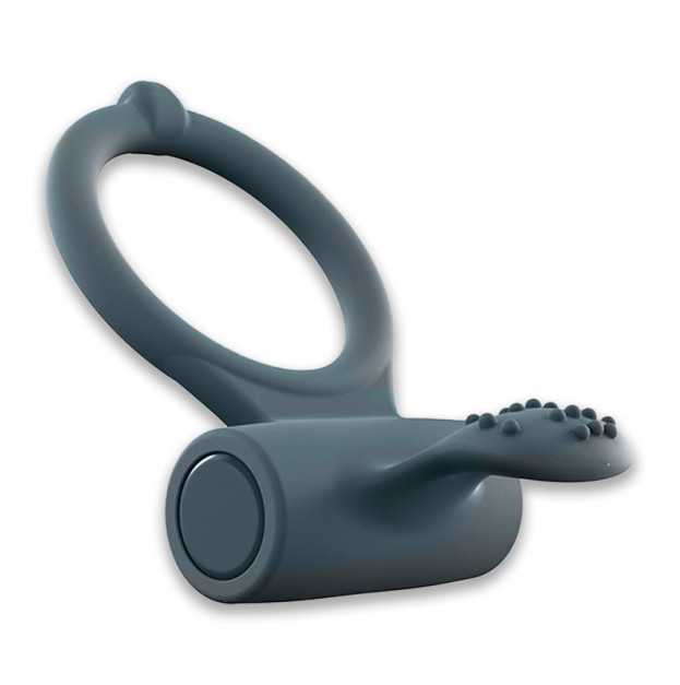 Ерекційне віброкільце Dorcel Power Clit Plus Black