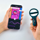 Подвійне ерекційне кільце Fun Town Rise Turquoise