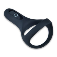 Fun Town Rise Black Double Cock Ring