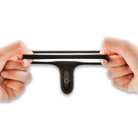 Fun Town Rise Black Double Cock Ring