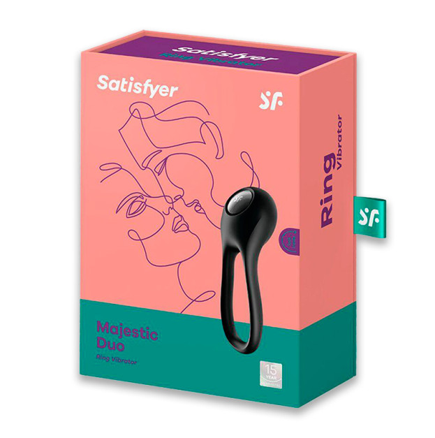 Ерекційне віброкільце Satisfyer Majestic Duo