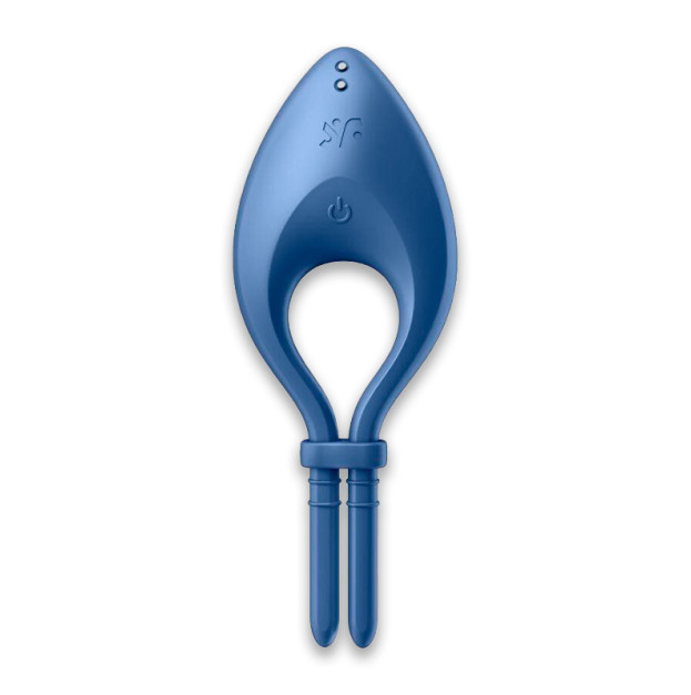 Ерекційне віброкільце Satisfyer Bullseye Blue