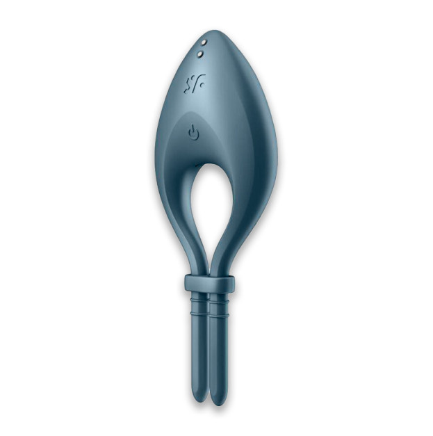Ерекційне віброкільце Satisfyer Bullseye Dark Blue