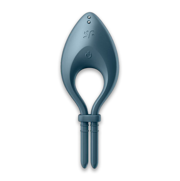 Ерекційне віброкільце Satisfyer Bullseye Dark Blue