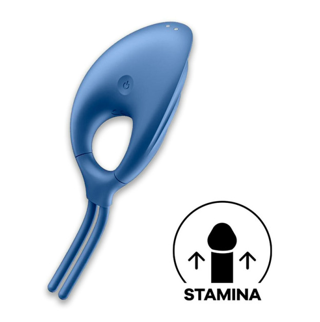 Ерекційне віброкільце Satisfyer Swordsman Blue
