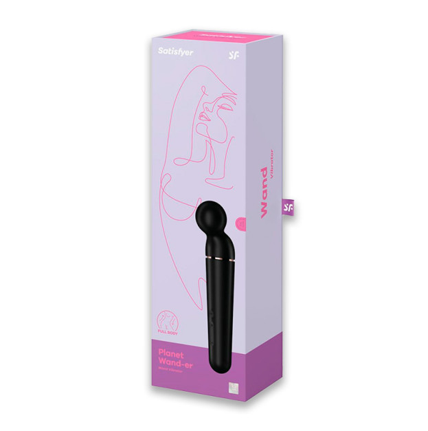 Вібратор Satisfyer Planet Wand-er Black
