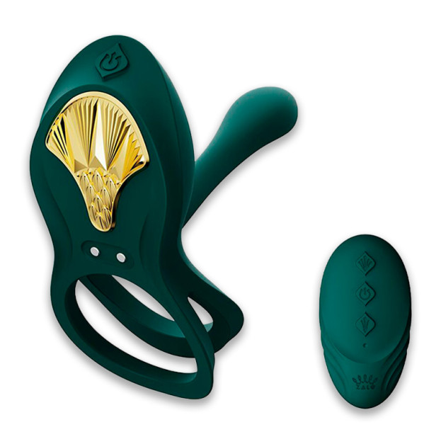 Смарт-эрекционное кольцо Zalo - BAYEK Turquoise Green