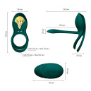 Смарт-ерекційне кільце Zalo - BAYEK Turquoise Green