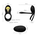 Смарт-ерекційне кільце Zalo - BAYEK Obsidian Black