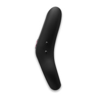 Fun Factory NŌS Black Double Clitoral Stimulation Vibrating Cock Ring