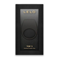 LELO Tor 3 Black Vibrating Cock Ring