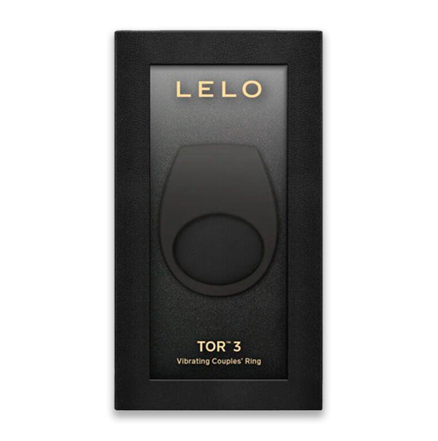 LELO Tor 3 Black Vibrating Cock Ring