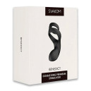 Двойное эрекционное кольцо Svakom Benedict Black