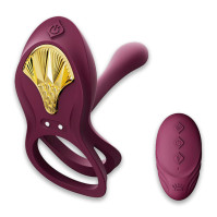 Смарт-эрекционное кольцо Zalo - BAYEK Velvet Purple