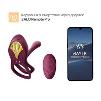 Смарт-эрекционное кольцо Zalo - BAYEK Velvet Purple