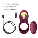 Смарт-ерекційне кільце Zalo - BAYEK Velvet Purple