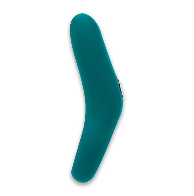 Fun Factory NŌS Deep Sea Blue Double Clitoral Stimulation Vibrating Cock Ring