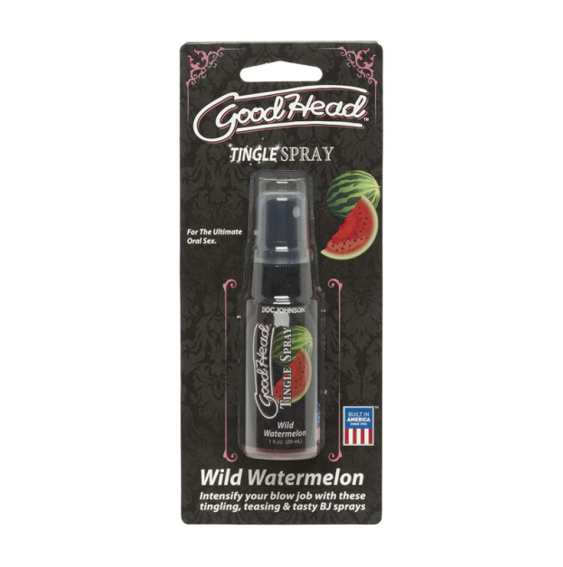 Спрей для минета с вибрирующим эффектом Doc Johnson GoodHead Tingle Spray-Watermelon 29 мл