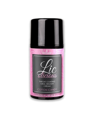 Гель для мінету Sensuva-Lic-o-licious Cotton Candy 50 мл