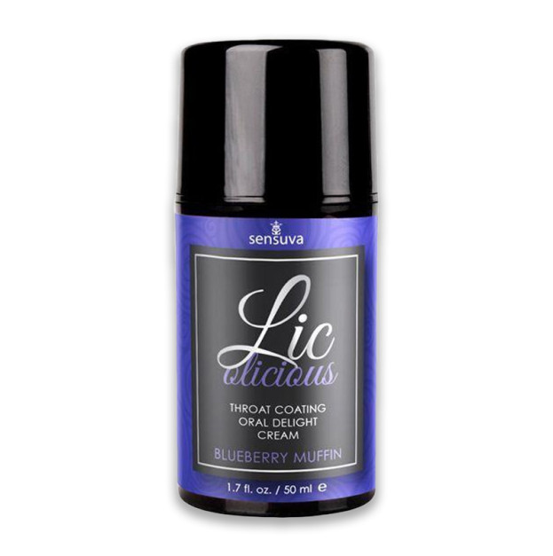 Гель для минета Sensuva Lic-o-licious Blueberry Muffin 50 мл
