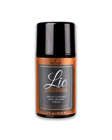 Гель для минета Sensuva - Lic-o-licious Salted Caramel 50 мл