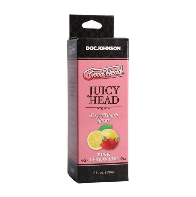 Спрей для мінету Doc Johnson GOODHEAD JUICY HEAD DRY MOUTH SPRAY PINK LEMONADE 59 мл
