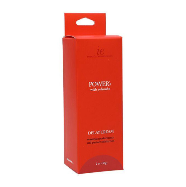 Мощный крем-пролонгатор Doc Johnson Power+ with Yohimbe Delay Cream For Men 56 г
