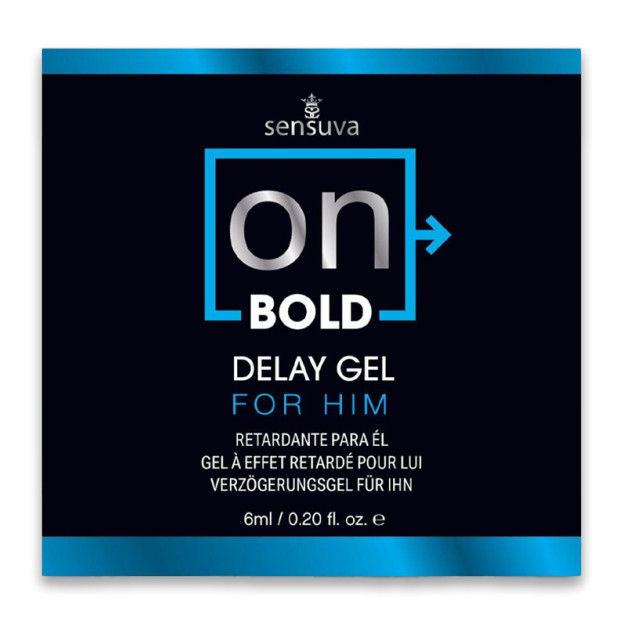 Пробник пролонгатора для мужчин Sensuva ON Bold 6 мл