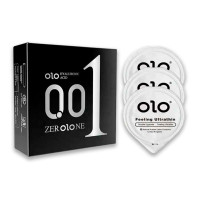 Ультратонкие презервативы "Olo Feelihg Ultrathin" 0,01 3 шт