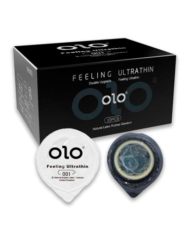 Ультратонкие презервативы "Olo Feelihg Ultrathin" 0,01 10 шт