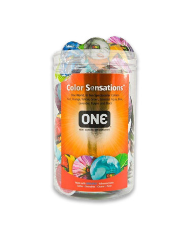 Набор презервативов ONE Color Sensations 100 шт