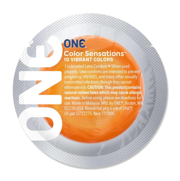 Набор презервативов ONE Color Sensations 100 шт