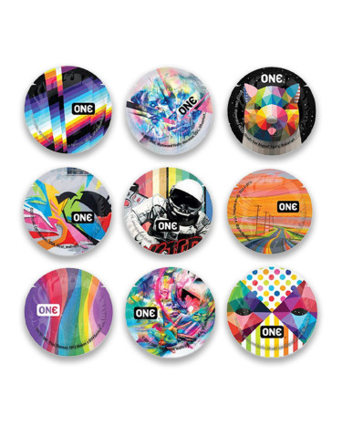Презерватив ONE Artist Collection 1 шт