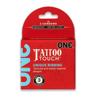 Презервативы ONE Tattoo Touch 3 шт