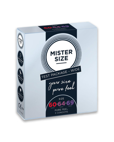 Презервативы MISTER SIZE Testbox 60-64-69 3 шт