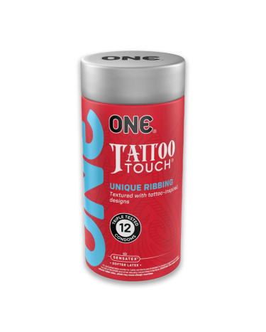 Презервативы ONE Tattoo Touch 12 шт