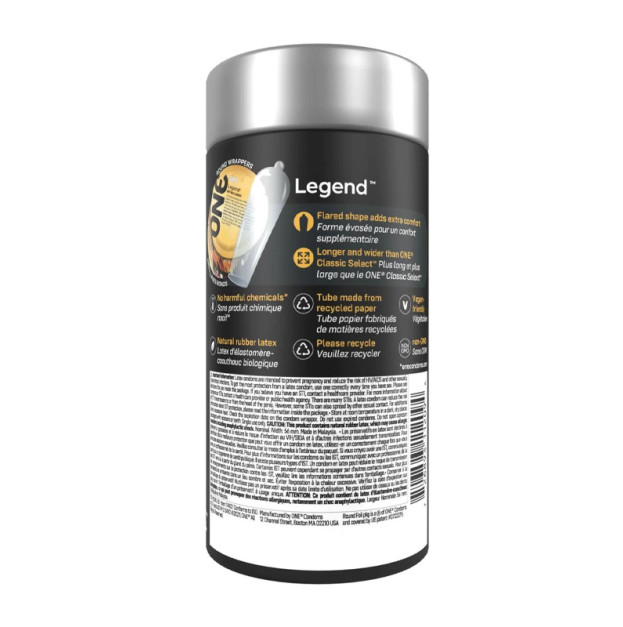 Condoms ONE Legend Extra Large 12 pcs
