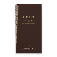 Презервативы LELO HEX Condoms Respect XL 12 Pack