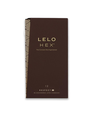Презервативы LELO HEX Condoms Respect XL 12 Pack
