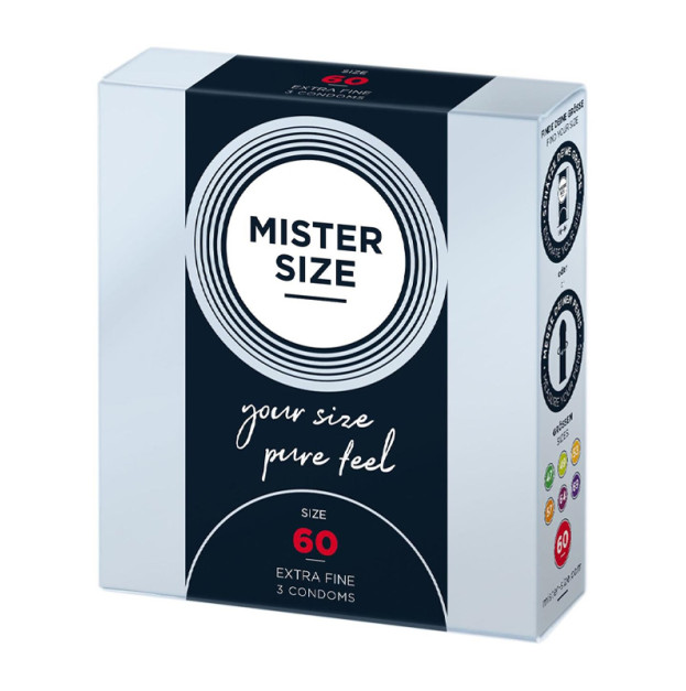 Презервативи MISTER SIZE 60 3 шт