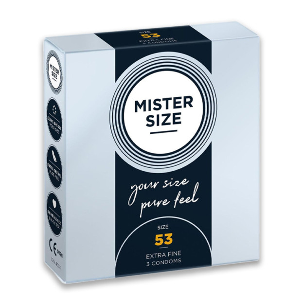 Condoms MISTER SIZE 53 3 pcs
