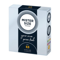 Condoms MISTER SIZE 53 3 pcs