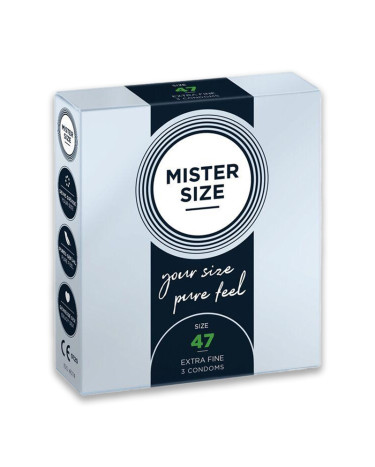 Презервативы MISTER SIZE 47 3 шт