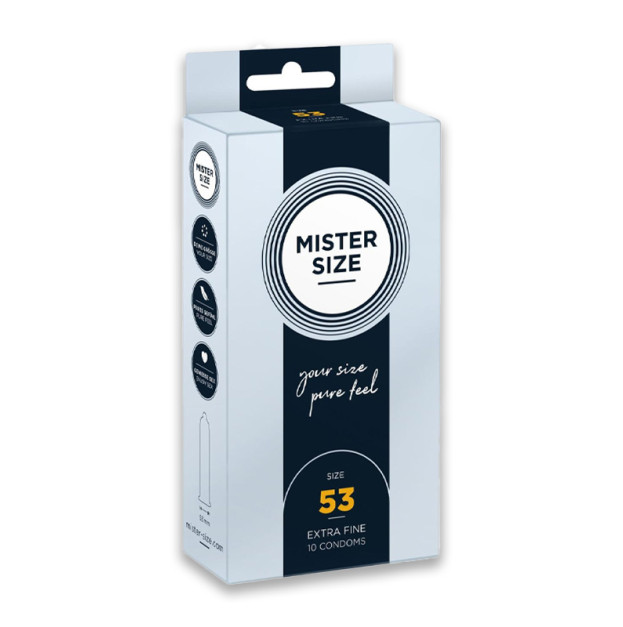 Презервативы MISTER SIZE 53 10 шт