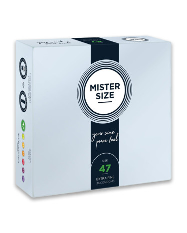 Condoms MISTER SIZE 47 36 pcs