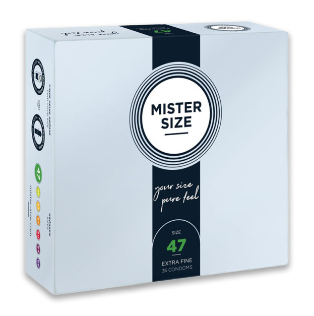 Condoms MISTER SIZE 47 36 pcs