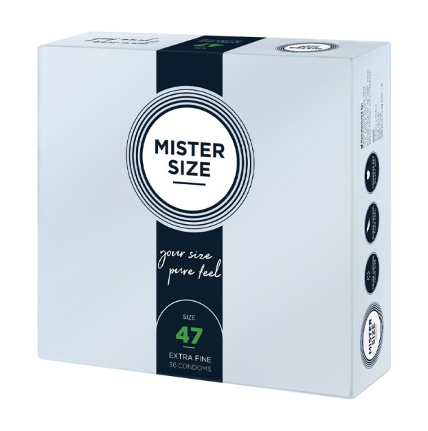 Condoms MISTER SIZE 47 36 pcs
