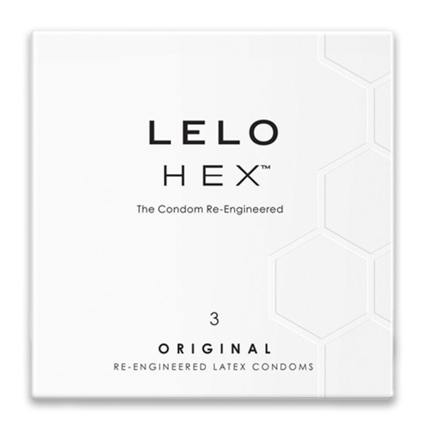 Презервативы LELO HEX Condoms Original 3 Pack