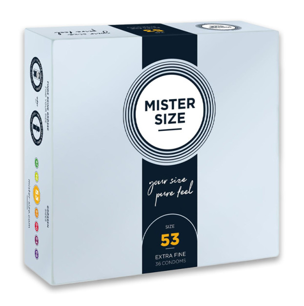Презервативы MISTER SIZE 53 36 шт