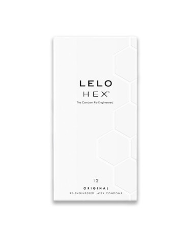 Презервативы LELO HEX Condoms Original 12 Pack